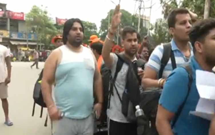 First batch of pilgrims arrive at Amarnath Yatri Niwas Base Camp