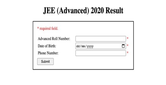 JEE Advanced 2020 results: Check the names of Top 10 rank holders here