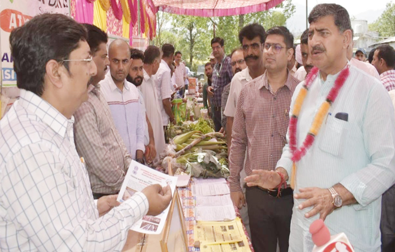 MP Jugal Kishore inspects development of SAGY village Patrara; Listens to people’s issues