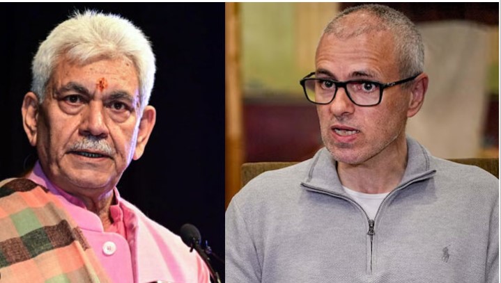 J&K LG Manoj Sinha slams CM Omar Abdullah for boycotting UT Foundation Day