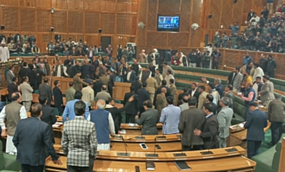 J&K assembly day 5: Uproar in House over special status resolution; BJP stages walkout