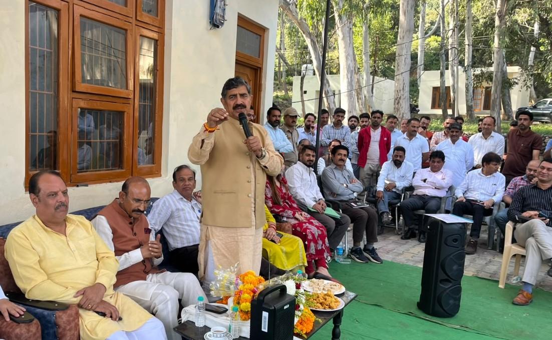 MP Jugal Kishore Sharma Holds Janta Darbar in Chambh; Directs Immediate Redressal of Public Demands