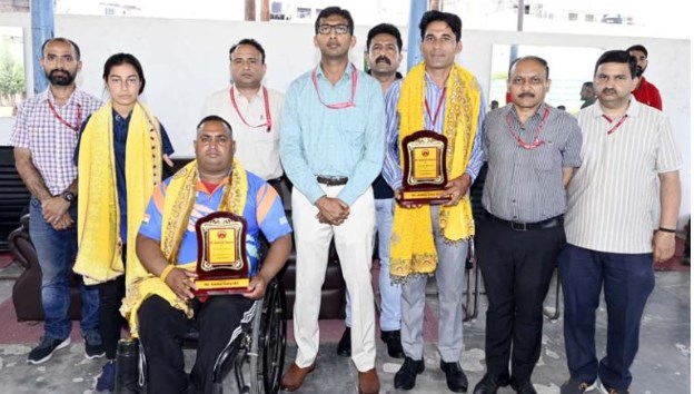 J&K: Medallists of Para Archery World Ranking Tournament honoured