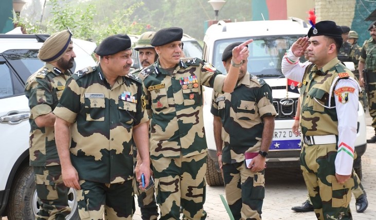 BSF Additional DG reviews security measures in border areas of Jammu