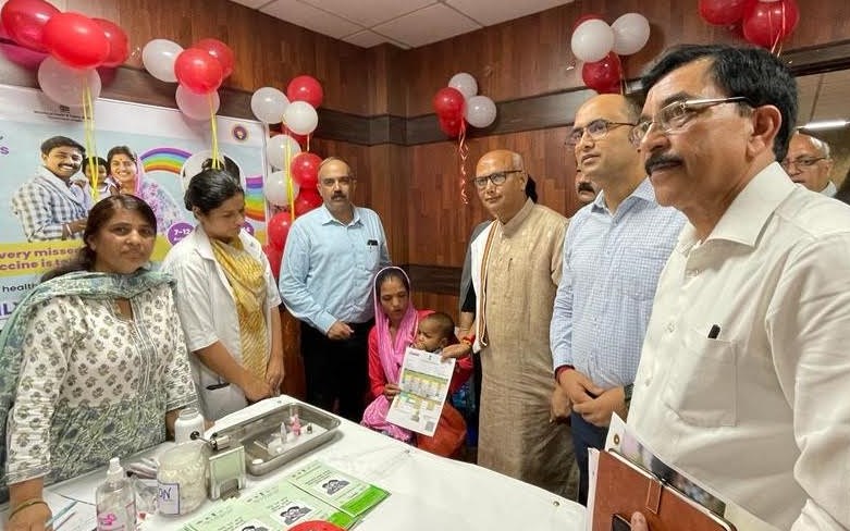 Mayor Jammu launches Intensified Mission Indradhanush 5.0 at Jammu