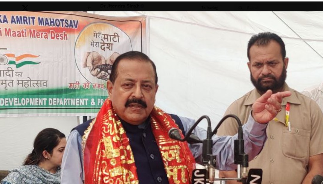 Chandrayaan spearheads India’s Amrit Kaal Journey over 25 Years: Dr Jitendra Singh