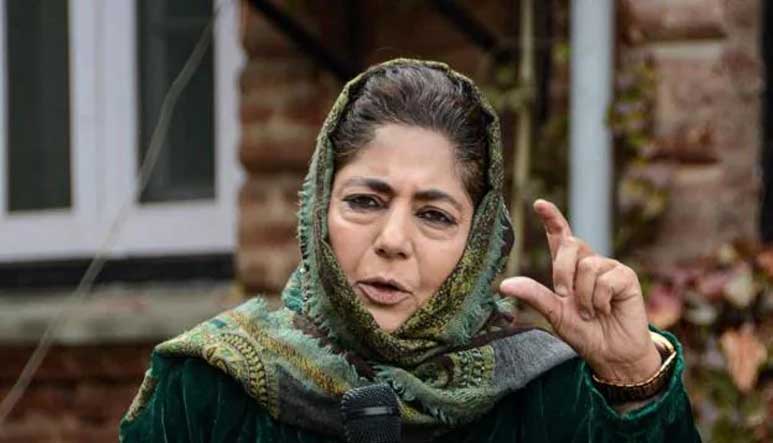 BJP distorted J&K’s face by destroying Constitution, alleges PDP chief Mehbooba Mufti