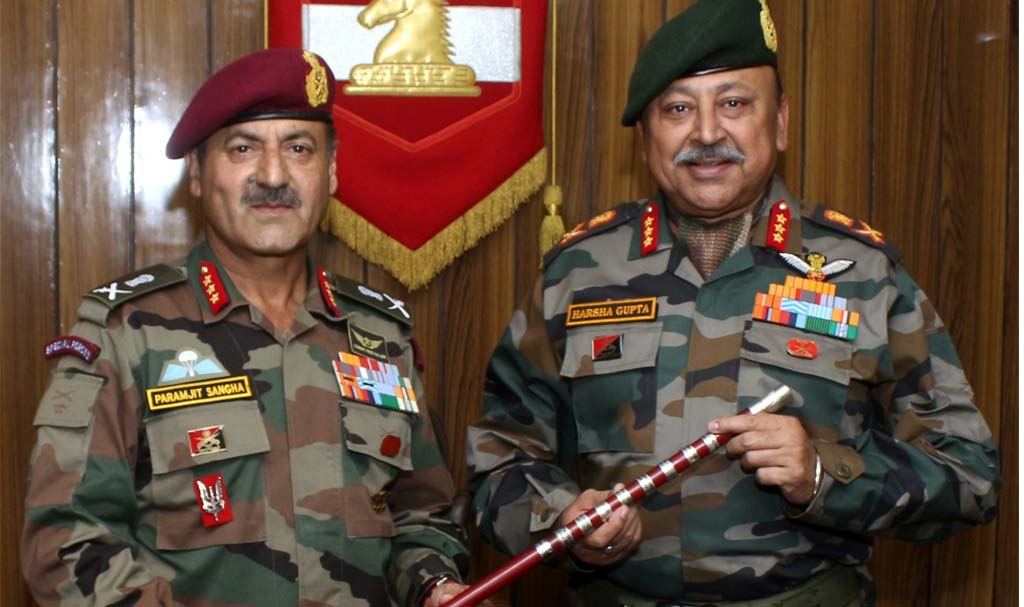 Lt Gen Harsha Gupta assumed command of White Knight Corps