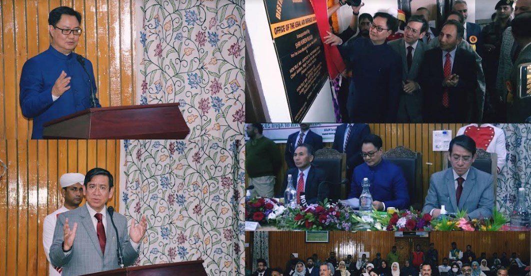 J&K people are overwhelming, have full faith in Justice delivery system: Kiren Rijiju