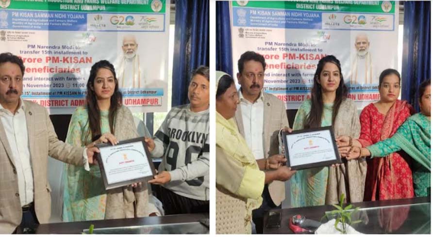 PM-KISAN: 15th Installment boosts up Farmers in Udhampur