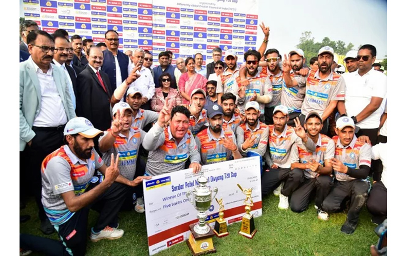 J&K win second season of Sardar Patel National Divyang T20 Cup