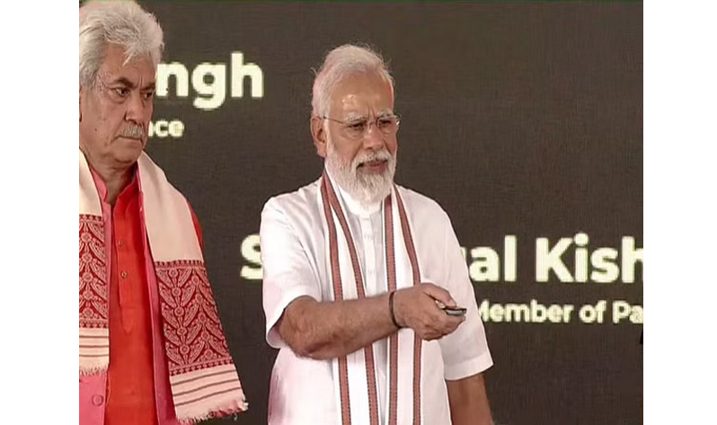 J-K: PM Modi inaugurates projects worth Rs 20,000 crore