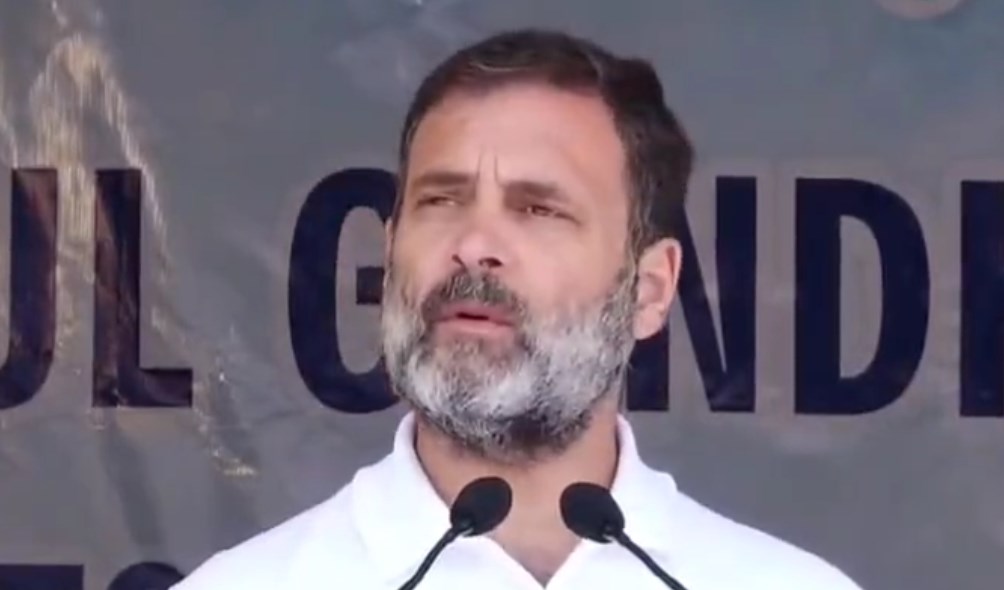 'BJP wants to take away your land' says Rahul Gandhi in Kargil