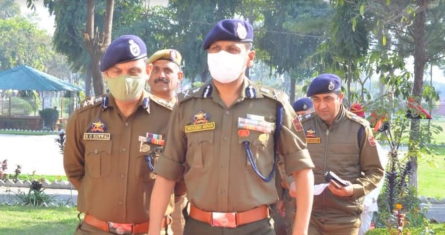 ADGP Jammu reviews Law & Order, highway security & Border grid in Kathua and Samba district