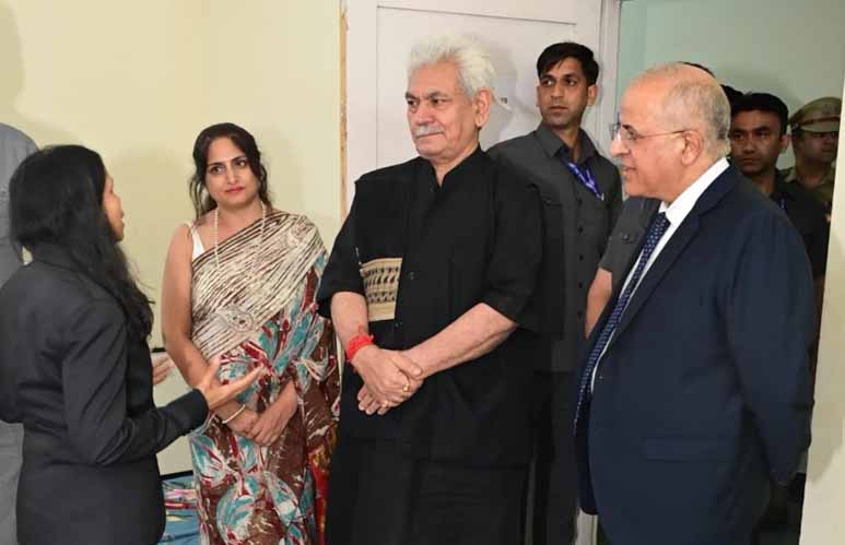 Lt Governor visits VYOM Child Development Centre in Jammu