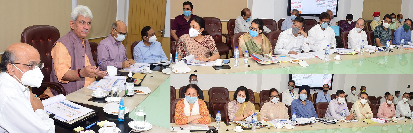 L-G sets deadline for delivery of Online Domicile Certificates, takes exception to high Transformer damage in Jammu 