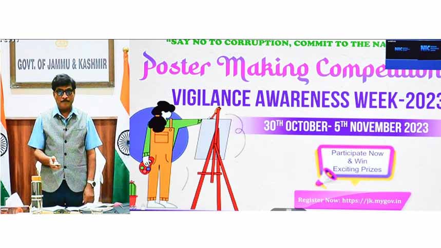 CS launches virtual tour application and competitions to create awareness against Corruption