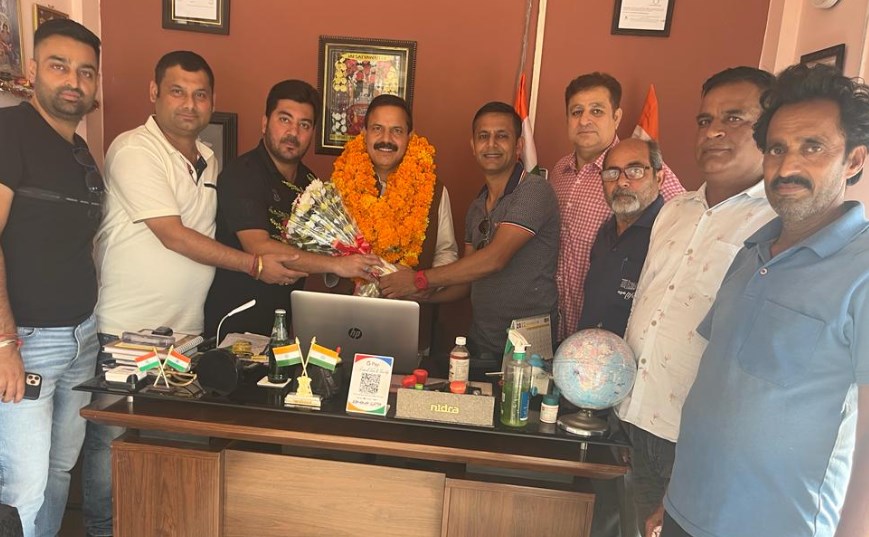  Abhinav Anand welcome Balwant Singh Mankotia joining BJP