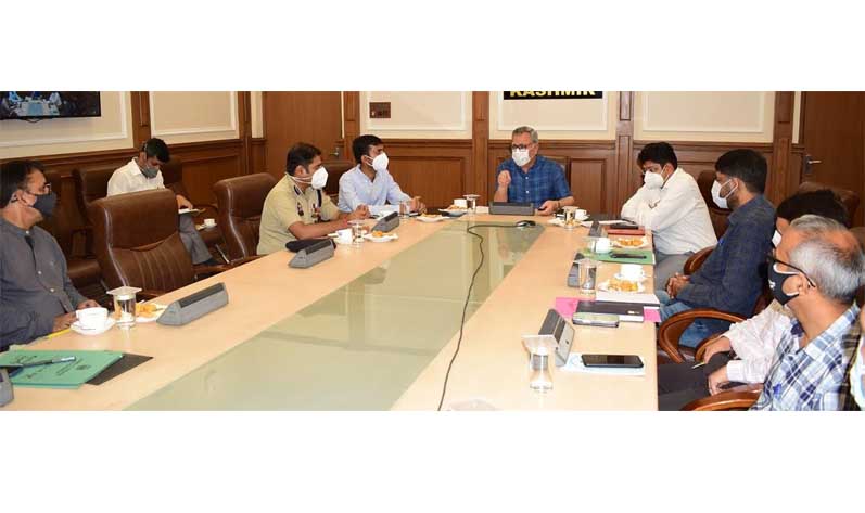 Advisor Farooq Khan reviews arrangements for Eid-ul-Azha in Jammu division