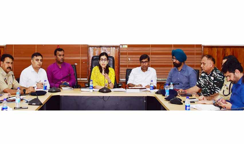 DC Jammu discusses arrangements for Shri Amarnath Ji Yatra-2023