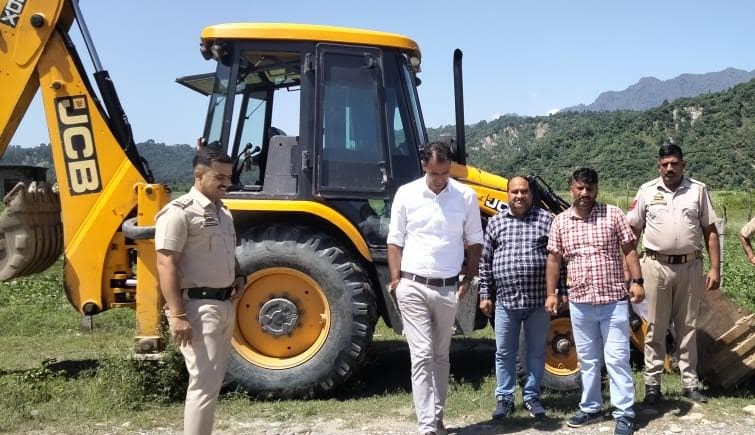 8 vehicles involved in illegal Mining seized in Jammu District