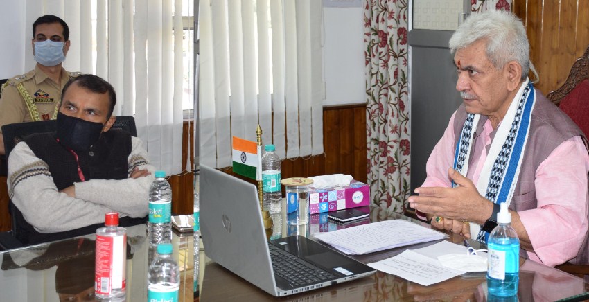 L-G directs officers to be a change maker , Offers Raj Bhawan’s Chopper to Public for Medical Emergencies & Evacuation