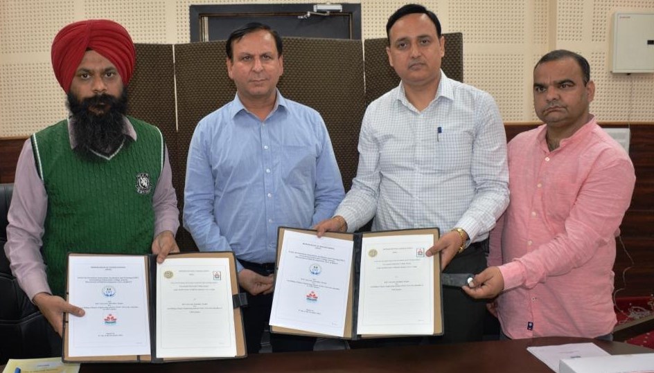 Government Polytechnic Jammu inks MOU with DAV University Jalandhar for up-skilling of students
