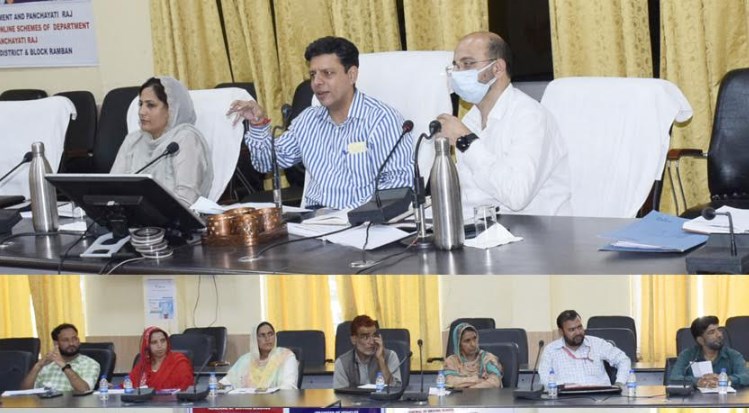 Sanjeev Verma visits Ramban; Reviews developmental scenario