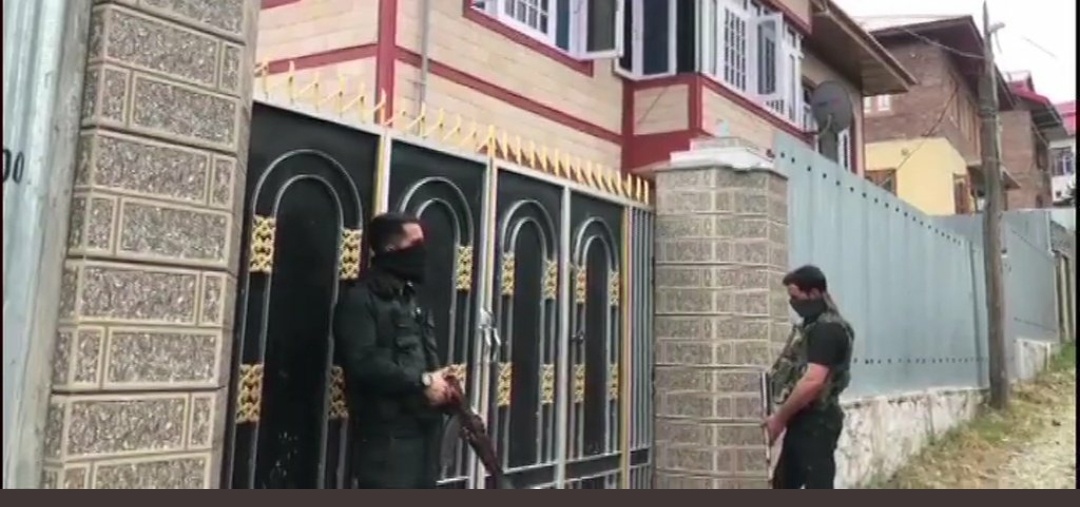 NIA raids at four locations in Baramulla underway 