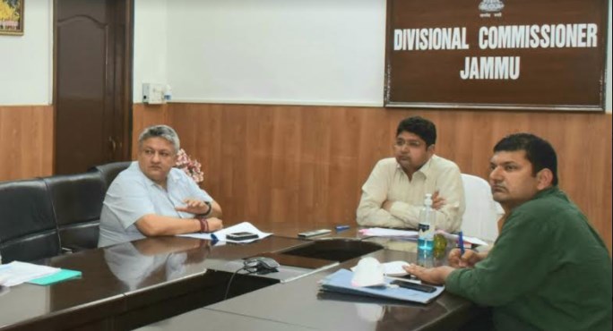 Div Com Jammu reviews activities of Horticulture Planning & Marketing Department