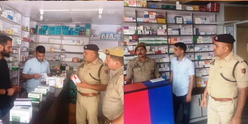 Special checking drive conducts in various medical stores in Banihal