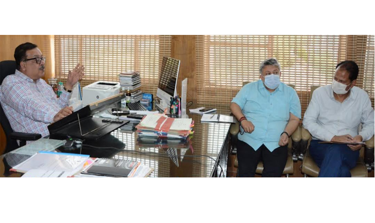 Navin reviews preparations for upcoming National Panchayat Raj Conference