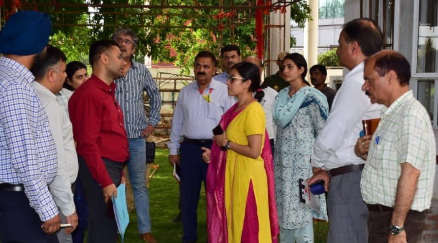 DC Jammu inspects arrangements for Amarnath ji yatra
