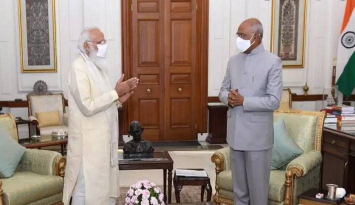 PM Modi meets President Ram Nath Kovind, discusses important issues