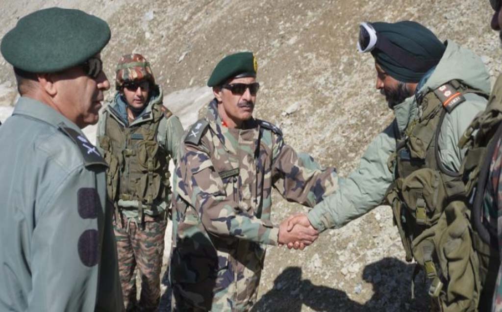 GOC Bhalla visits forward areas of Ladakh
