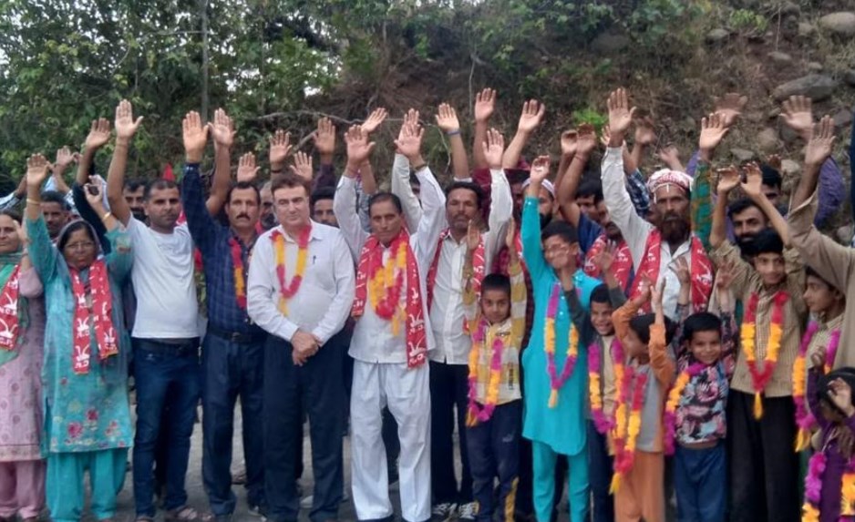 BJP Sarpanch along with supporters join NC