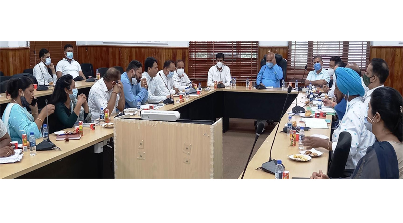  DDC Chairman, DC Jammu review functioning of Rural Development Department