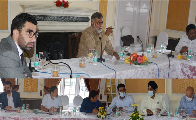 Union MoS Jal Shakti reviews functioning of Jal Shakti Deptt, FPI