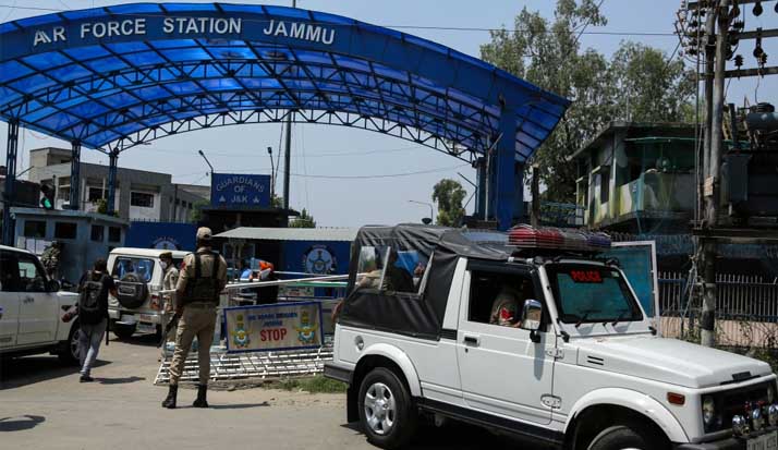 Drone again spotted hovering near Jammu Air Force Station, security agencies on alert