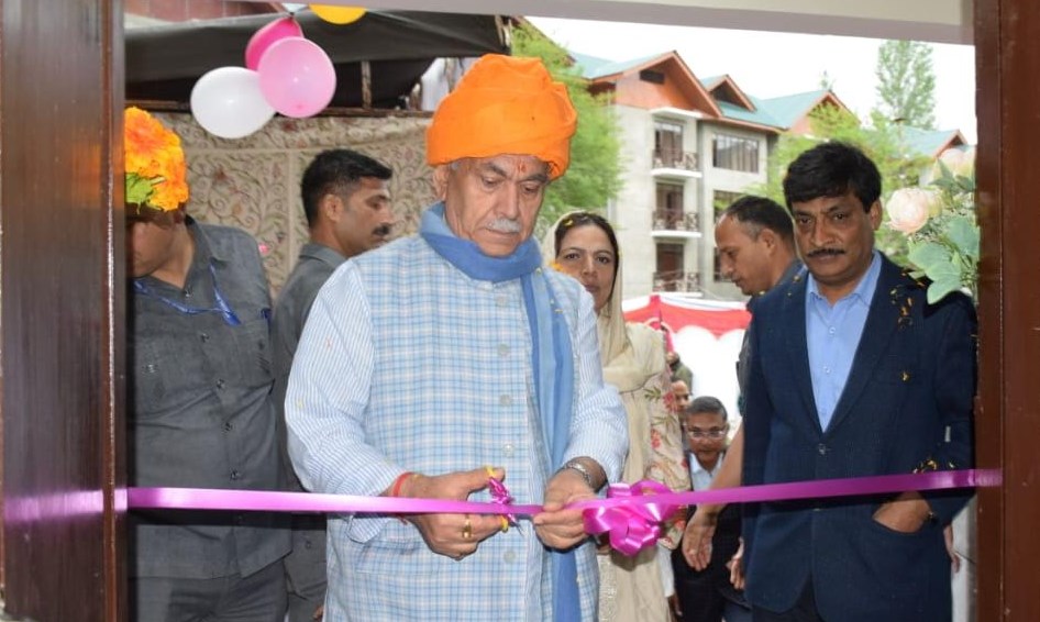 Lt Governor inaugurates newly constructed 576 residential accommodations for PM Package Employees