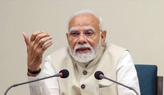 PM hails successful launch of India's first-ever imaging satellite in geo-orbit