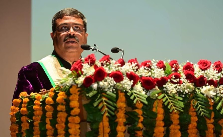 Union Minister Pradhan Highlights Development, Education Push in J&K