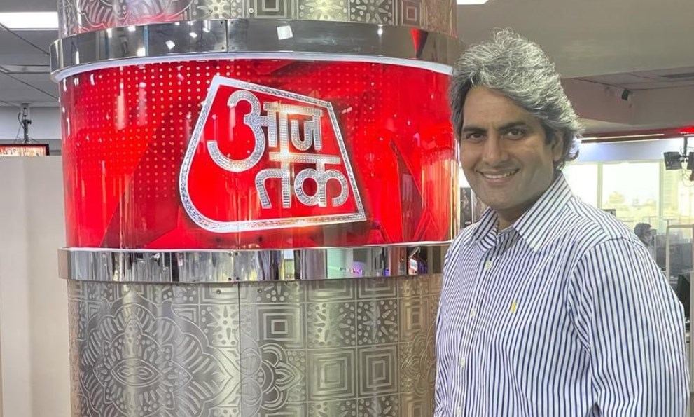 Senior journalist Sudhir Chaudhary joins Aaj Tak