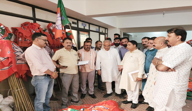 BJP gears up preparations to welcome PM Modi