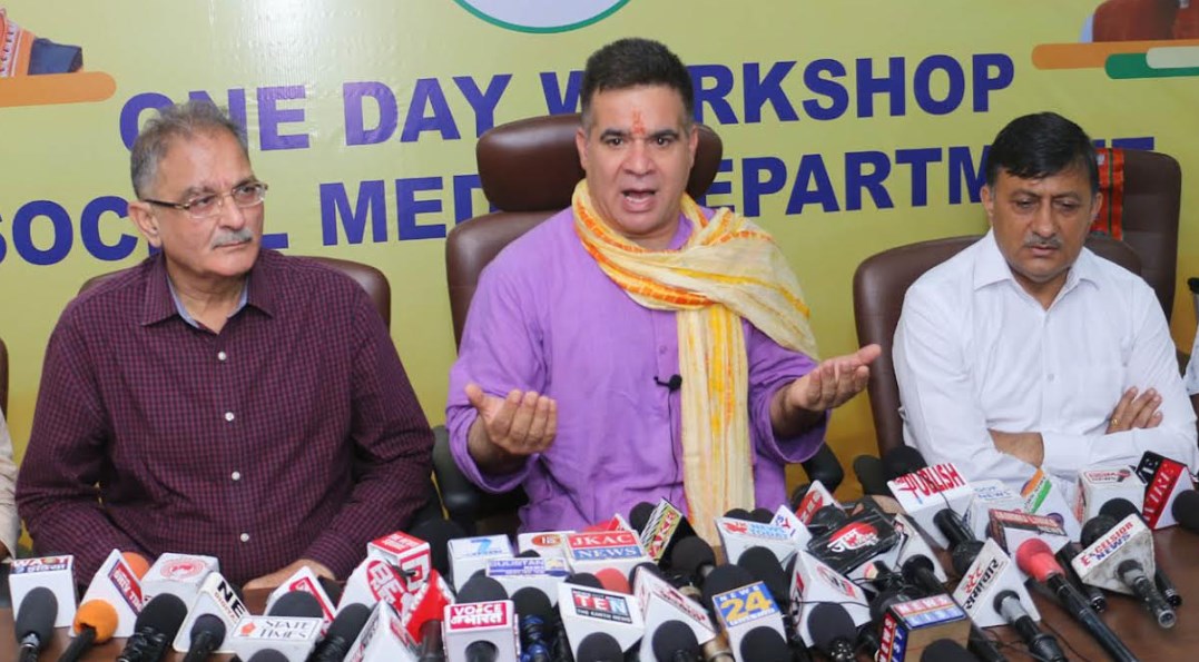 Dividing people on religious lines part of Pakistani conspiracy to disturb peace in JK: Ravinder Raina