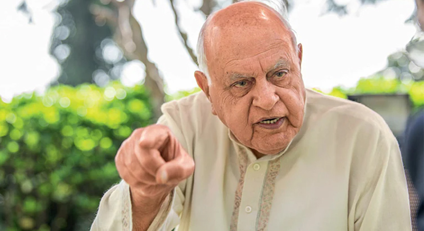 Peace cannot be restored by army and police in Kashmir, says NC President Farooq Abudullah