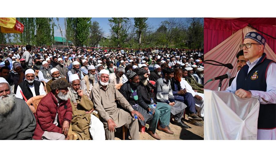 CM Omar Abdullah reaffirms fulfilment of commitments made with people during elections