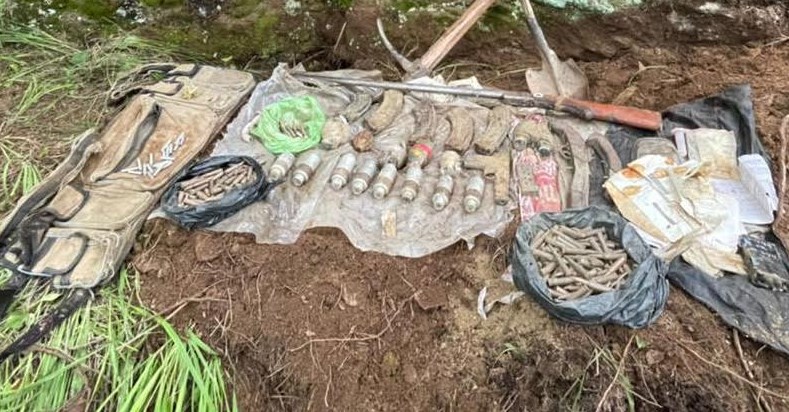 Huge cache of arms recovered in Doda