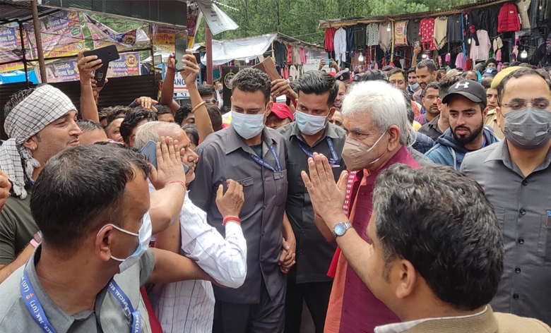 Working To Resume Amarnath Yatra Soon, Welcome Pilgrims: LG Manoj Sinha