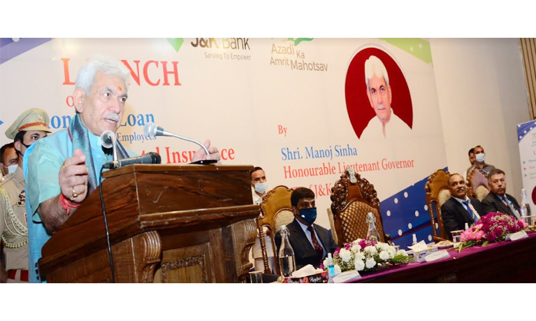 Lt Governor rolls out Rs 15 lakh Accidental Insurance Cover for J&K Govt Employees